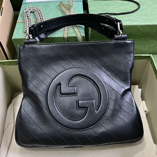 Gucci Blondie Small Tote Bag Black 751518