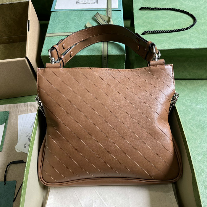 Gucci Blondie Small Tote Bag Brown 751518