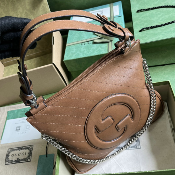 Gucci Blondie Small Tote Bag Brown 751518