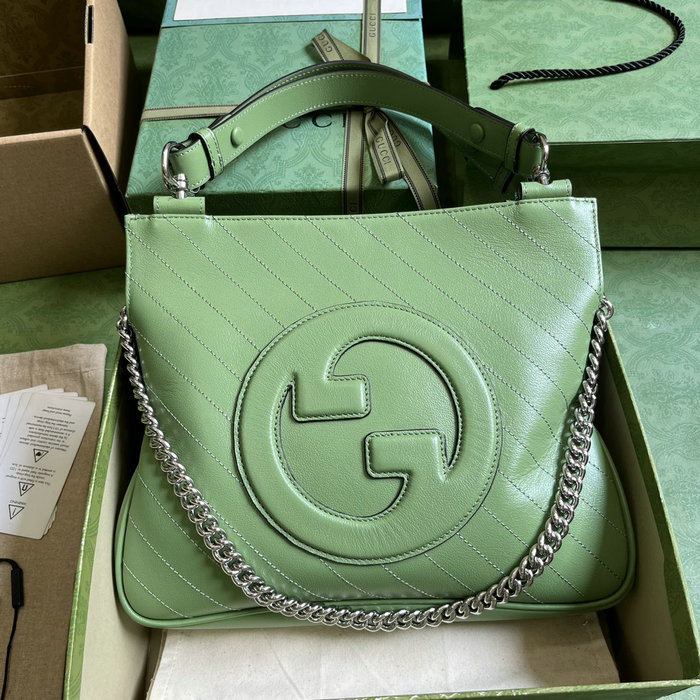 Gucci Blondie Small Tote Bag Green 751518