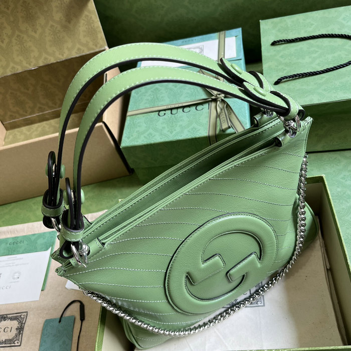 Gucci Blondie Small Tote Bag Green 751518