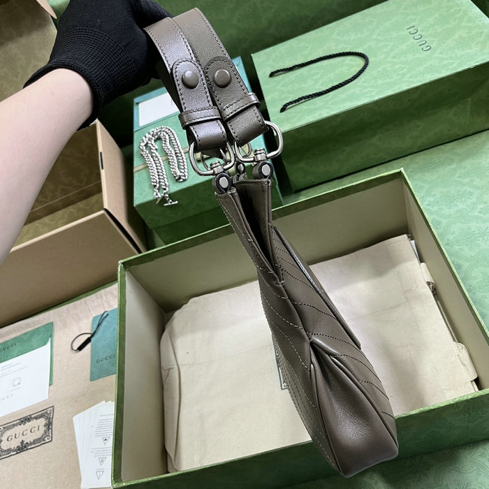 Gucci Blondie Small Tote Bag Grey 751518