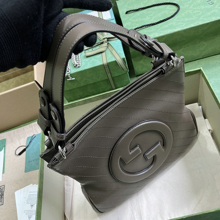 Gucci Blondie Small Tote Bag Grey 751518