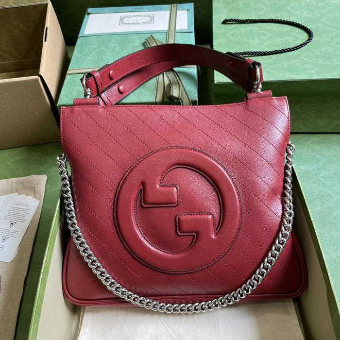 Gucci Blondie Small Tote Bag Red 751518