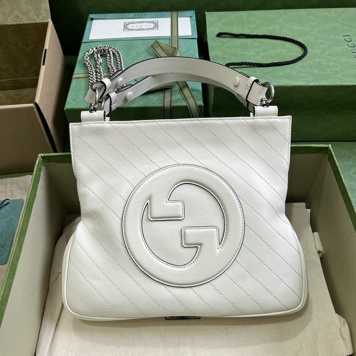 Gucci Blondie Small Tote Bag White 751518