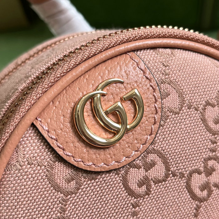 Gucci Ophidia Mini GG Shoulder Bag Pink 739701