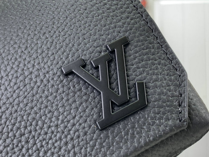 Louis Vuitton Flap Wearable Wallet Black M82085