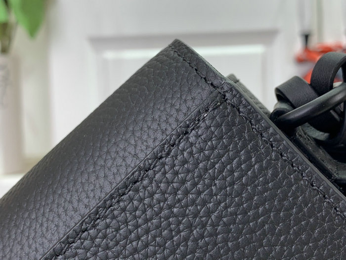 Louis Vuitton Flap Wearable Wallet Black M82085