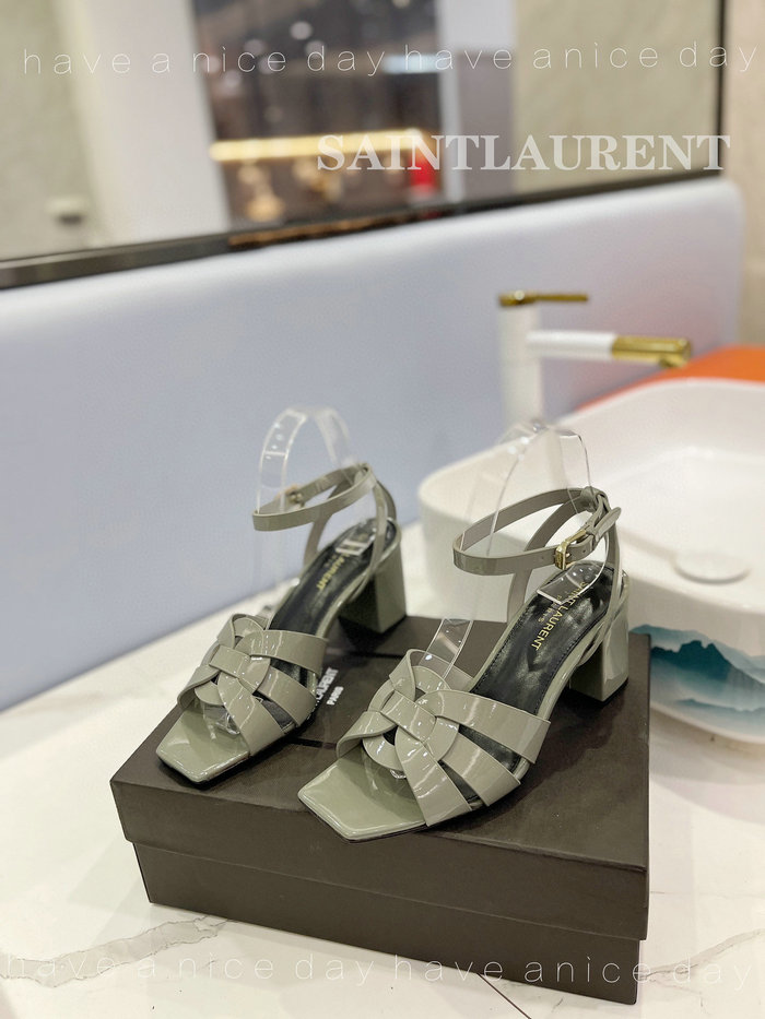 Saint Laurent Mid-Heel Sandals SDY072610