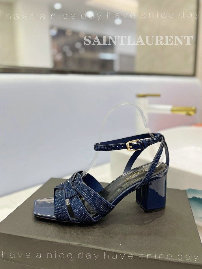 Saint Laurent Mid-Heel Sandals SDY072611