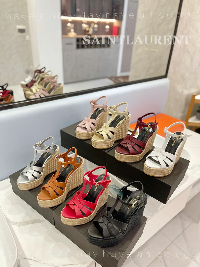 Saint Laurent Wedge Sandals SDY072614