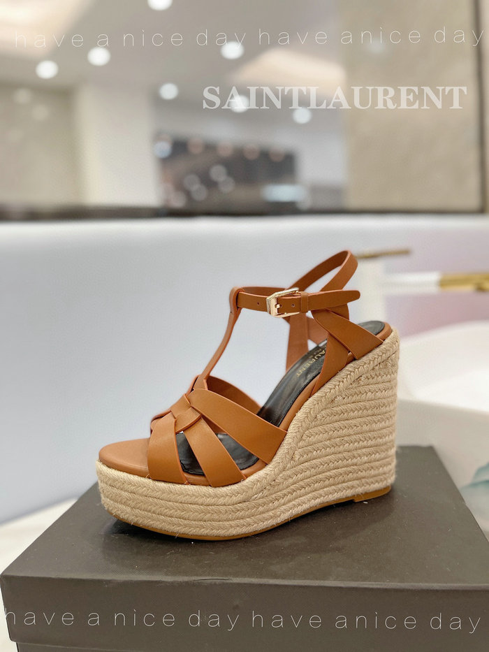 Saint Laurent Wedge Sandals SDY072614