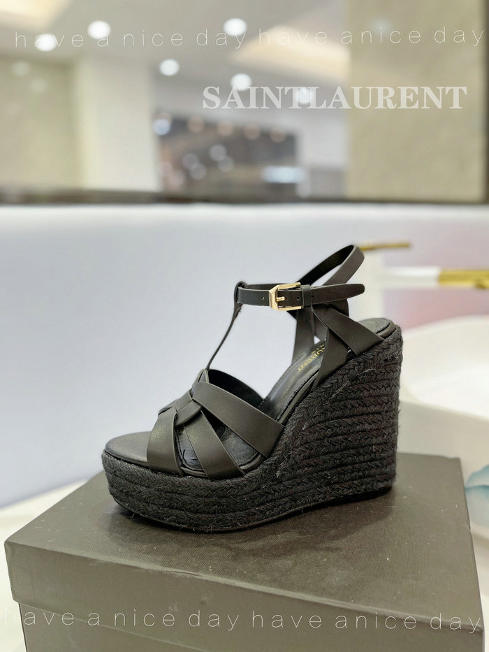 Saint Laurent Wedge Sandals SDY072614