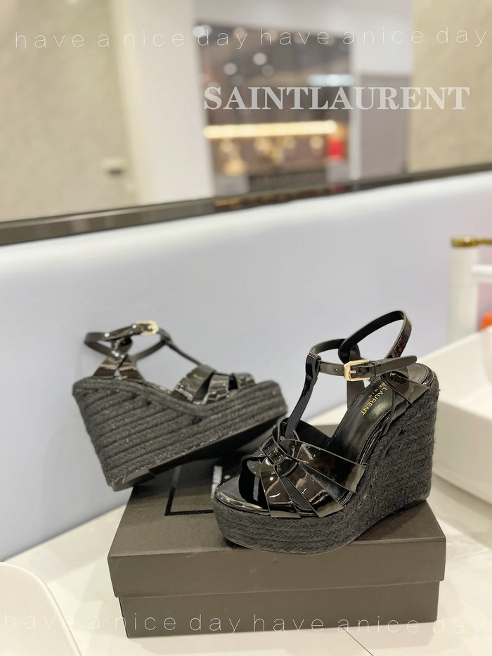 Saint Laurent Wedge Sandals SDY072615