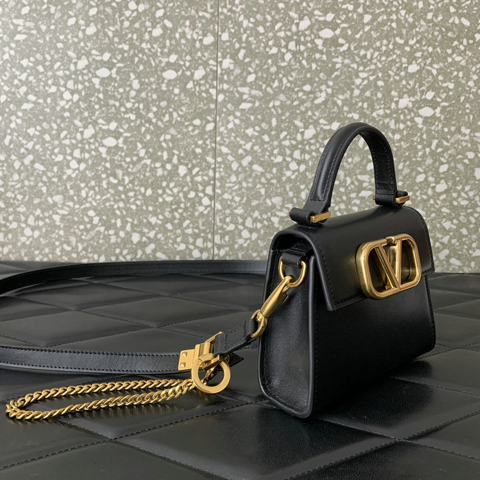 Valentino Garavani Micro VSling Handbag Black V412