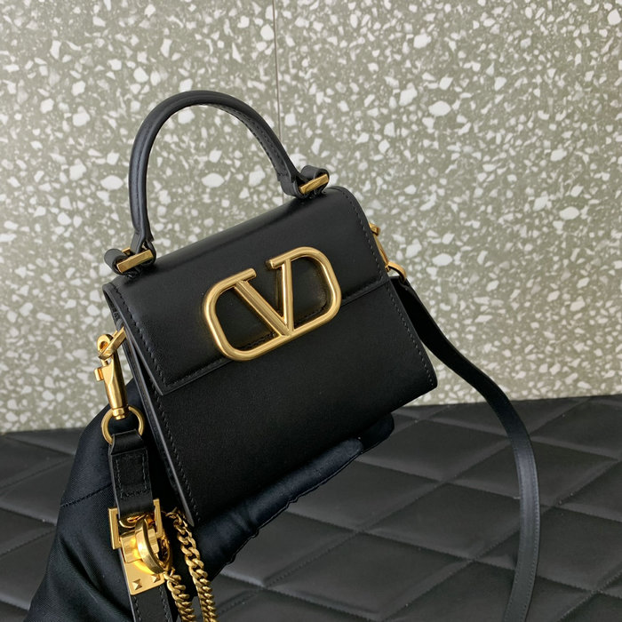 Valentino Garavani Micro VSling Handbag Black V412