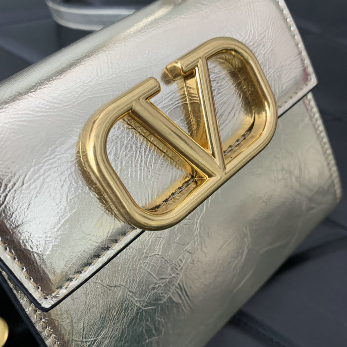 Valentino Garavani Micro VSling Handbag Gold V412