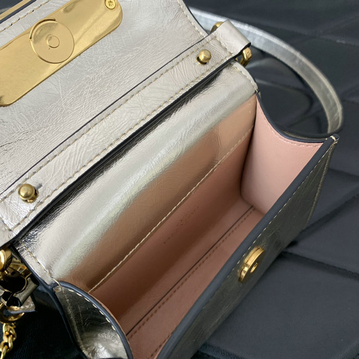 Valentino Garavani Micro VSling Handbag Gold V412