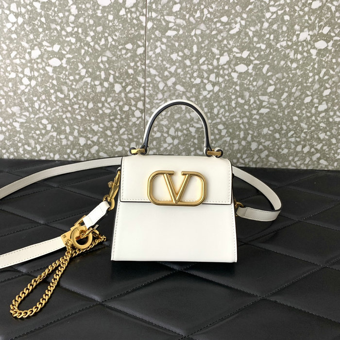 Valentino Garavani Micro VSling Handbag White V412