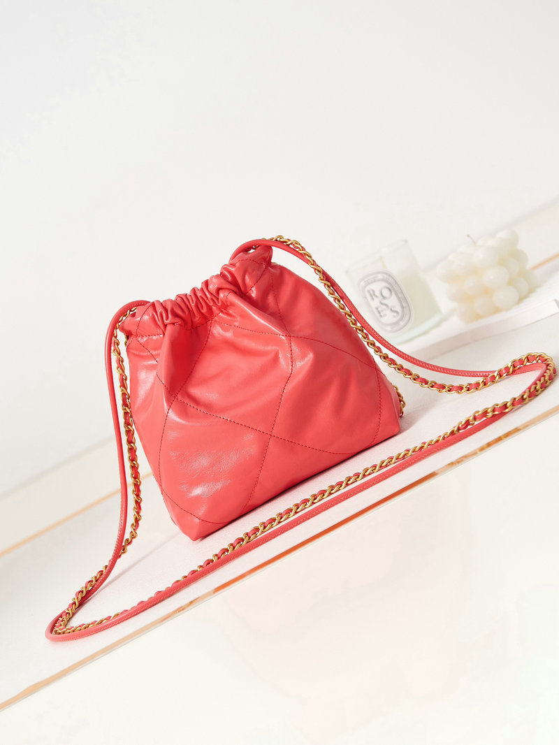 Chanel 22 Mini Handbag Rose AS3980