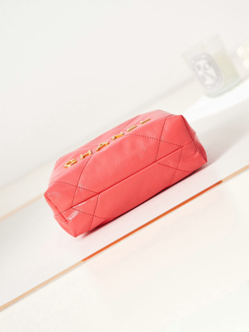 Chanel 22 Mini Handbag Rose AS3980