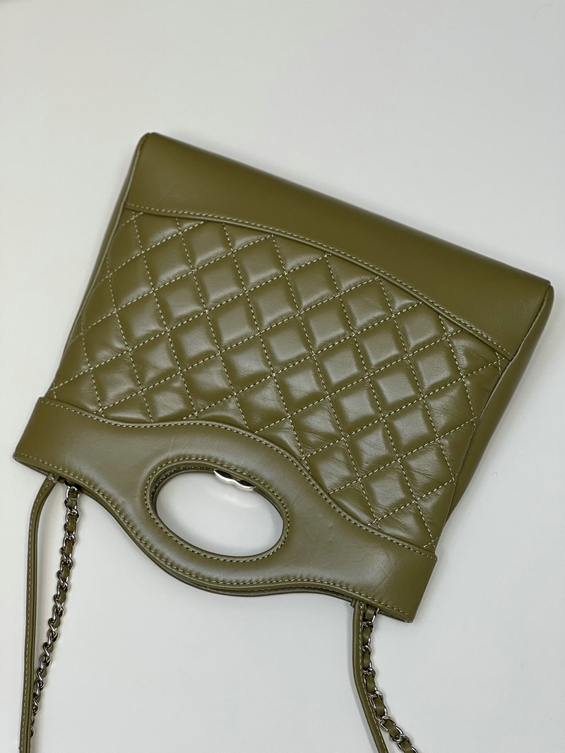 Chanel 31 Mini Shopping Bag Green AS4133
