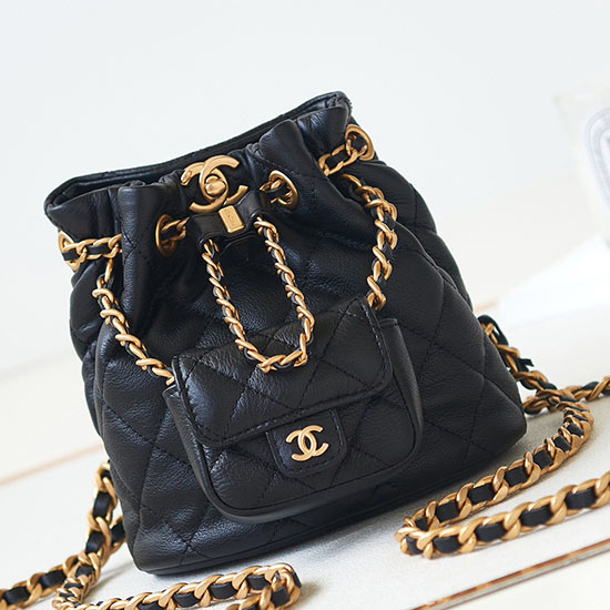 Chanel Calfskin Small Backpack Black AS3947