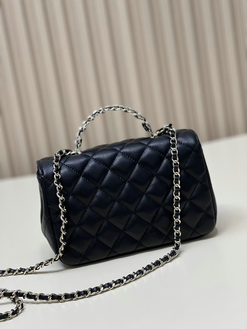 Chanel Small Top Handle Bag with Chain AS4233