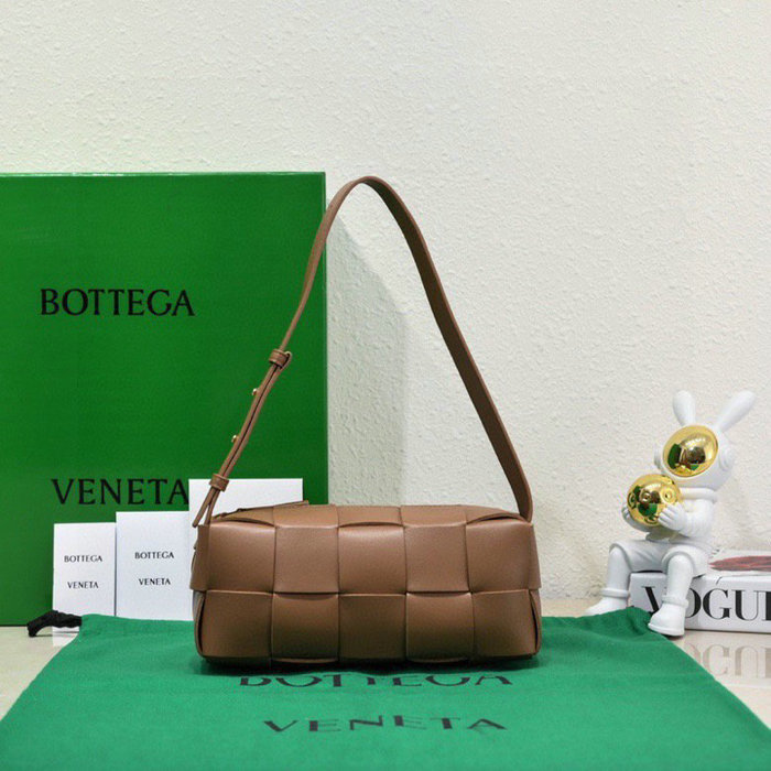 Bottega Veneta Small Brick Cassette Brown 729166