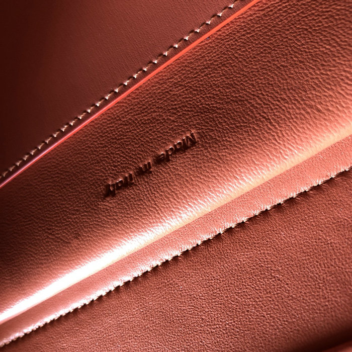 Celine Box Leather Micro Belt Bag Brown CB24