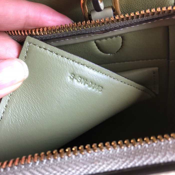 Celine Box Leather Micro Belt Bag Green CB24