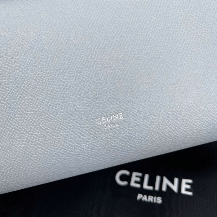 Celine Grained Calfskin Belt Bag Blue CB202428