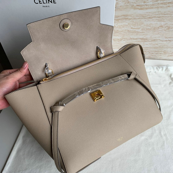 Celine Grained Calfskin Belt Bag Grey CB202428