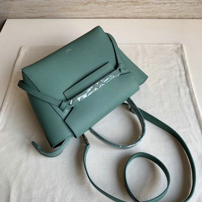 Celine Grained Calfskin Belt Bag Light Green CB202428