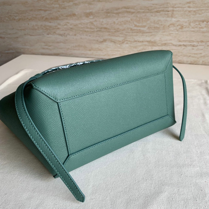 Celine Grained Calfskin Belt Bag Light Green CB202428