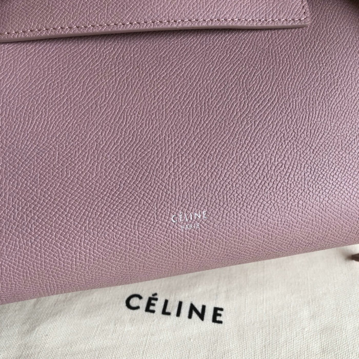Celine Grained Calfskin Micro Belt Bag Pink CB24