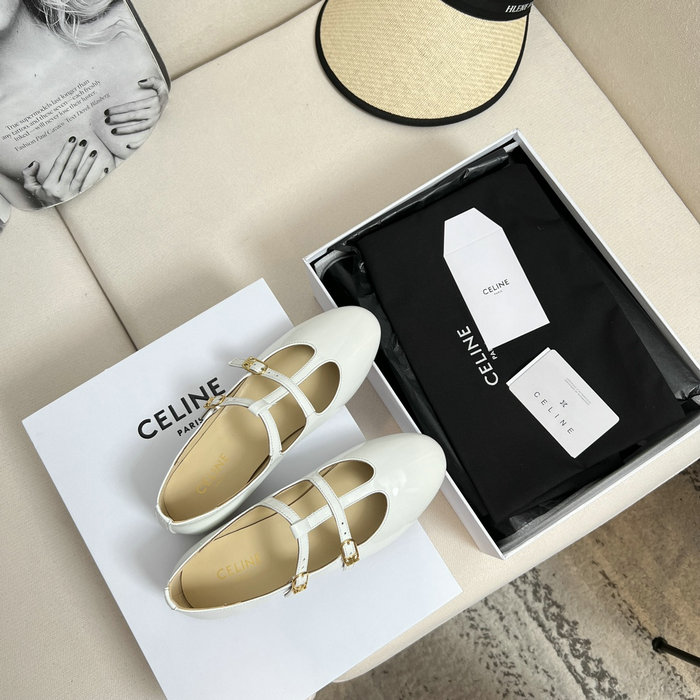 Celine Leather Ballet Shoes SJC080602