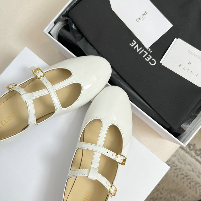Celine Leather Ballet Shoes SJC080602