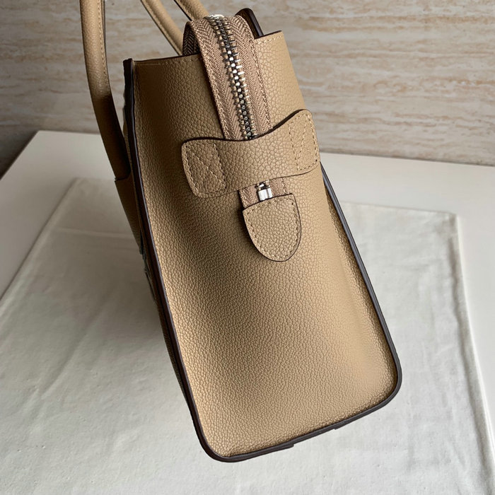 Celine Luggage Bag in Drummed Calfskin Beige CE0805