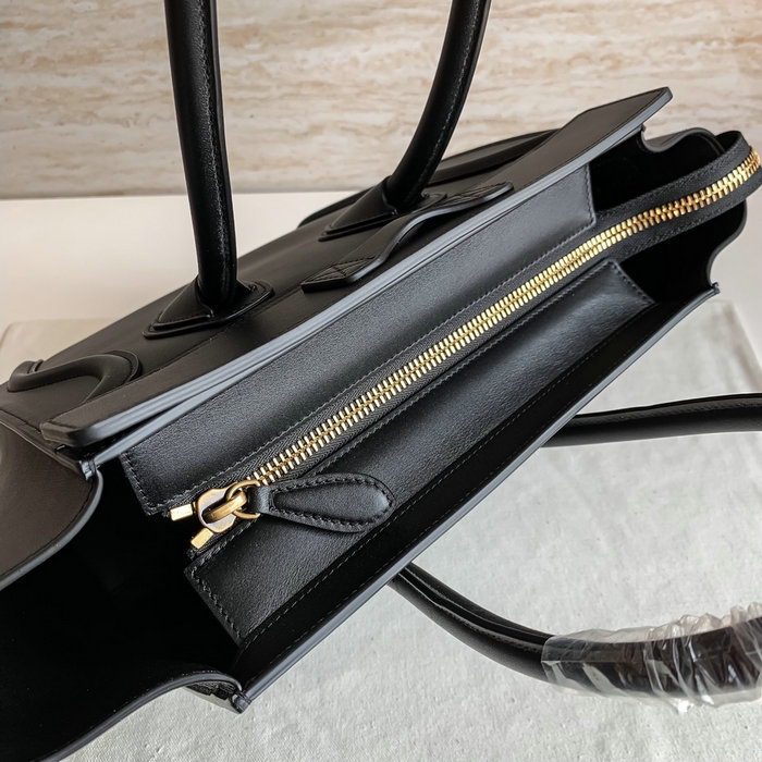 Celine Luggage Bag in Smooth Calfskin Black CE0805