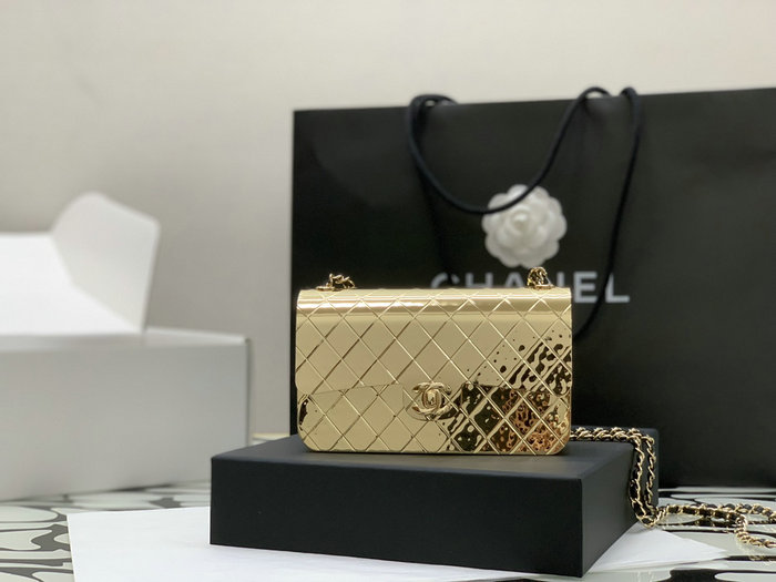 Chanel Evening Bag Gold A99141
