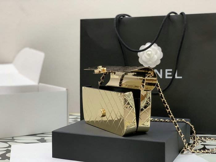 Chanel Evening Bag Gold A99141