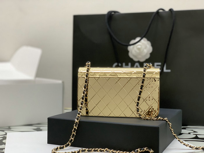 Chanel Evening Bag Gold A99141