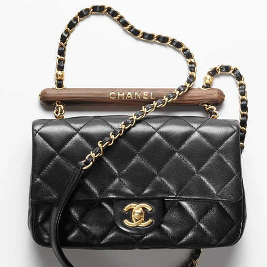 Chanel Small Flap Bag With Top Handle AS4151