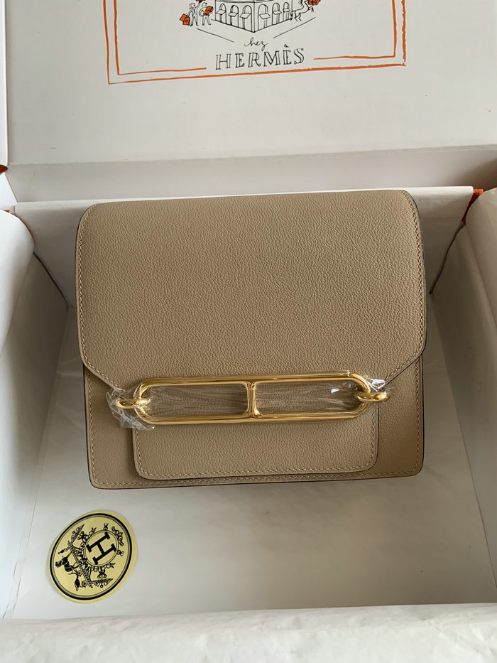 Hermes Evercolor Leather Roulis Bag Trench HR0805