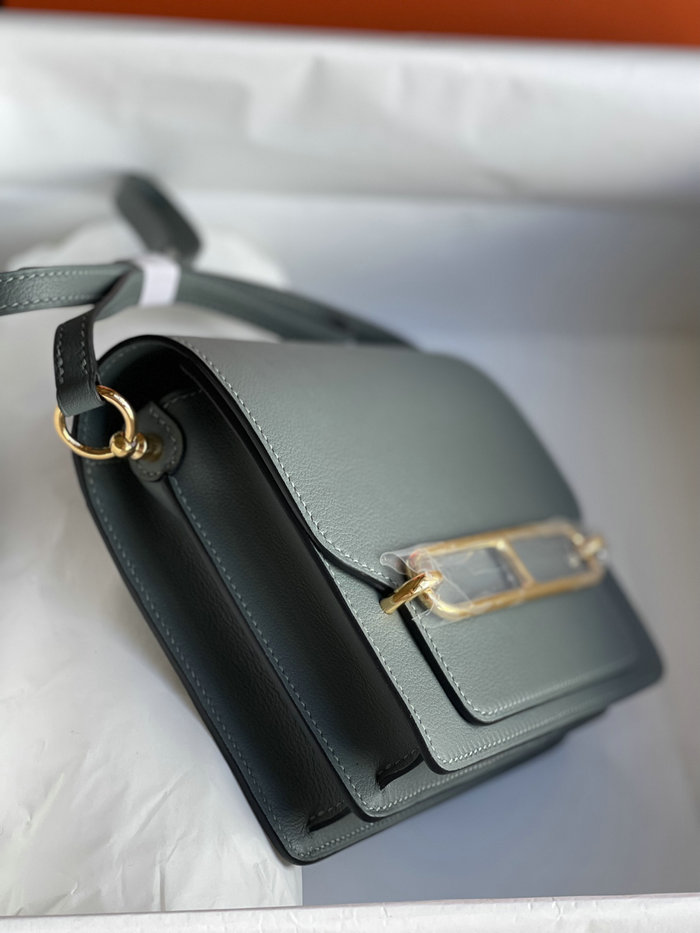 Hermes Evercolor Leather Roulis Bag Vert Amande HR0805