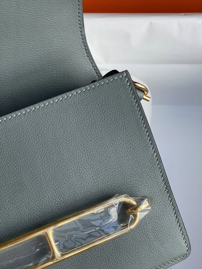 Hermes Evercolor Leather Roulis Bag Vert Amande HR0805