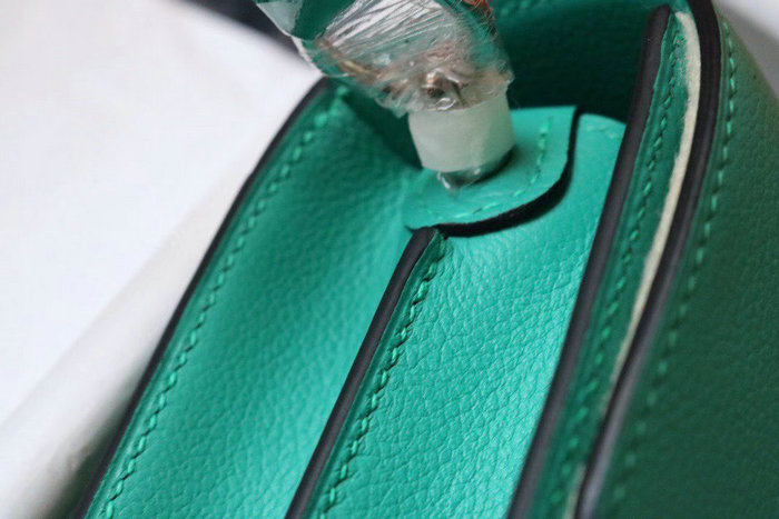 Hermes Evercolor Leather Roulis Bag Vert Veronese HR0805