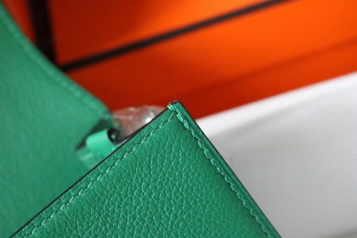 Hermes Evercolor Leather Roulis Bag Vert Vertigo HR0805