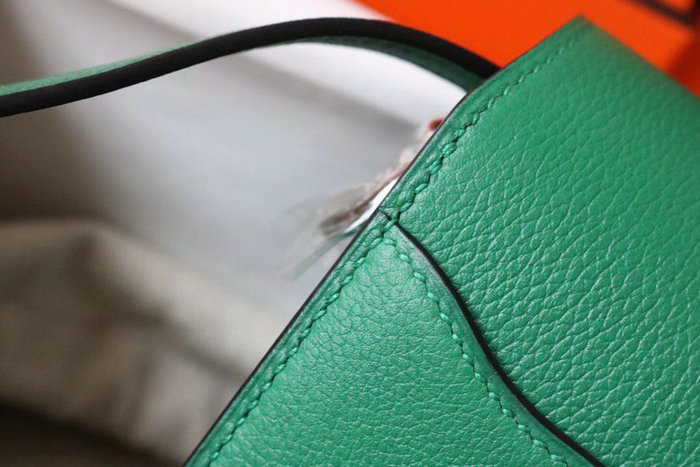 Hermes Evercolor Leather Roulis Bag Vert Vertigo HR0805